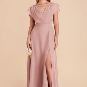 Violet Dress - Chiffon English Rose